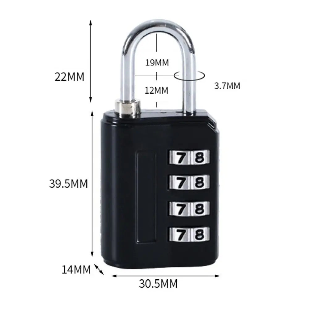 Colorful Security Travel Lock