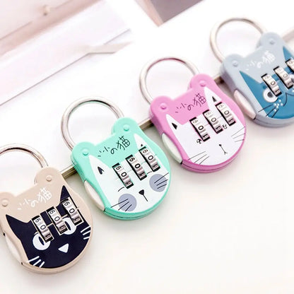 Cute Cat Safety Padlock