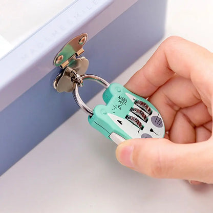 Cute Cat Safety Padlock